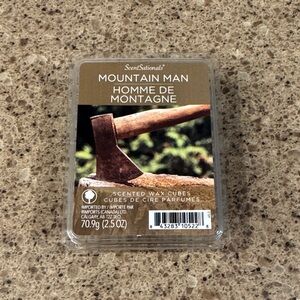 Mountain Man Scented Wax Cubes - Brown